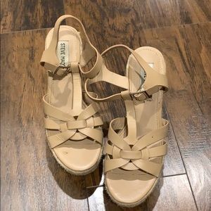 Steve Madden wedge shoes - pre owned